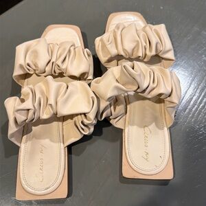 Beige flats by Sam Edelman